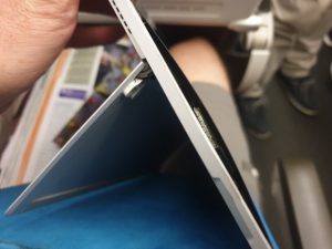 Microsoft Surface exploded battery